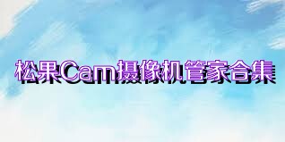 松果Cam摄像机管家合集