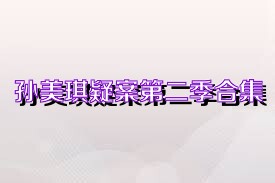 孙美琪疑案第二季合集