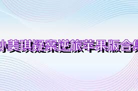 孙美琪疑案逆旅苹果版合集