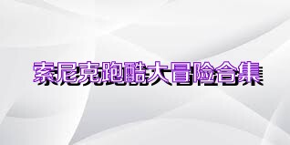 索尼克跑酷大冒险合集