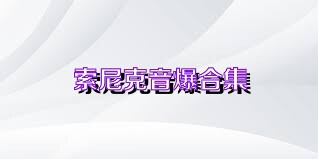 索尼克音爆合集