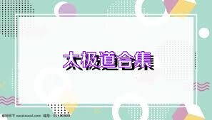 太极道合集