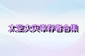 太空火灾幸存者合集