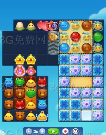 开心消消乐2814关攻略
