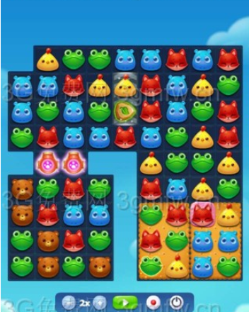 开心消消乐2814关攻略