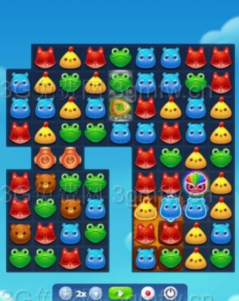 开心消消乐2814关攻略