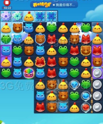 开心消消乐2808关攻略