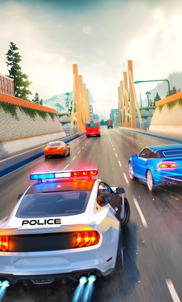 警车模拟器公路赛车游戏0