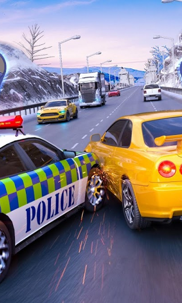 警车模拟器公路赛车游戏2