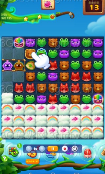 开心消消乐第2800关怎么过