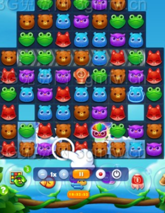 开心消消乐2793关攻略