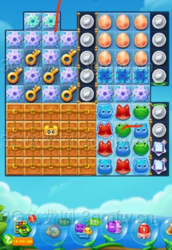 开心消消乐隐藏关273关怎么过