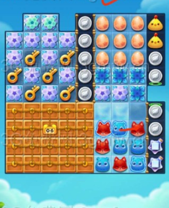 开心消消乐隐藏关273关怎么过