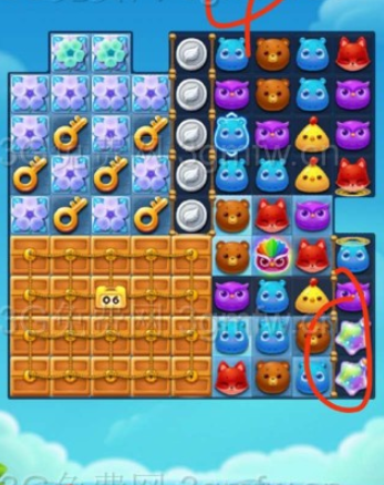 开心消消乐隐藏关273关怎么过