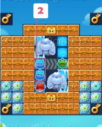 开心消消乐隐藏关271关怎么打