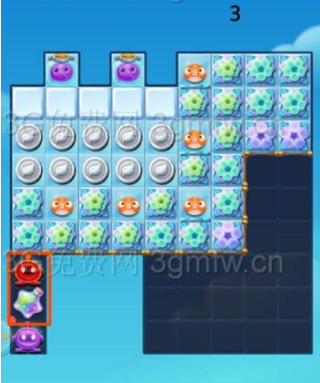 开心消消乐隐藏关268关怎么过