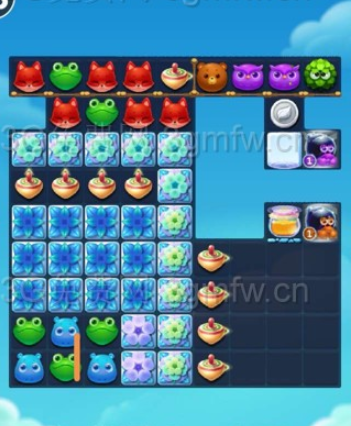 开心消消乐隐藏关561关怎么过