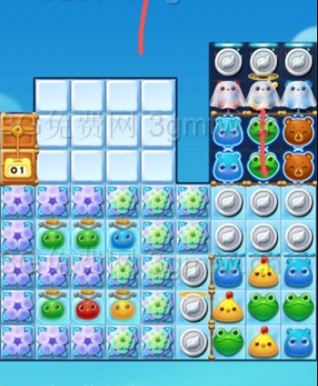 开心消消乐隐藏关559关怎么过