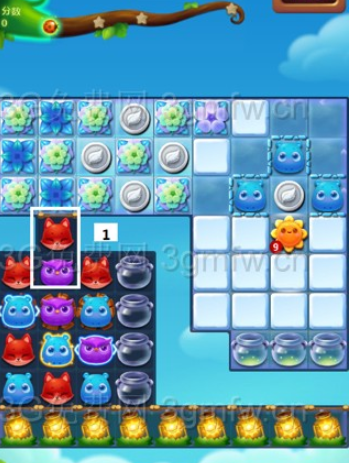 开心消消乐隐藏关558关攻略