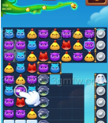 开心消消乐隐藏关557关怎么过