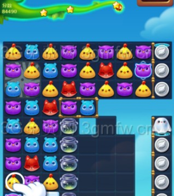 开心消消乐隐藏关557关怎么过