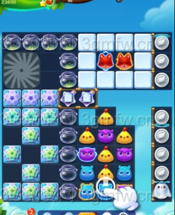 开心消消乐隐藏关557关怎么过