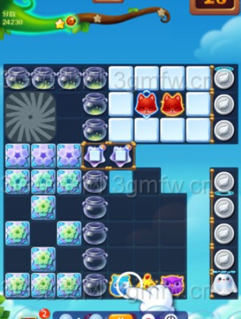 开心消消乐隐藏关557关怎么过