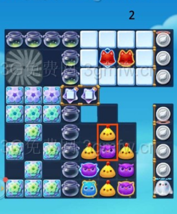 开心消消乐第+557关怎么过