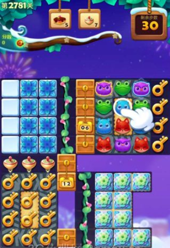 开心消消乐第2781关怎么打