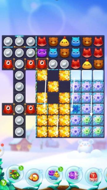 开心消消乐第+555关怎么过