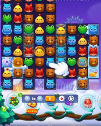 开心消消乐2771关攻略