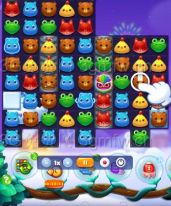 开心消消乐2771关攻略