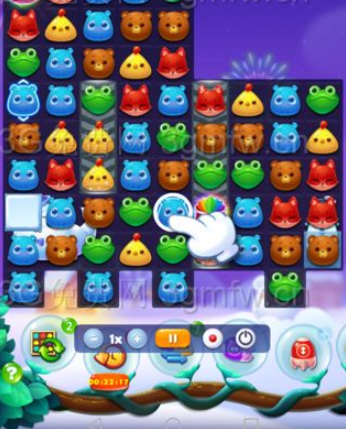 开心消消乐2771关攻略