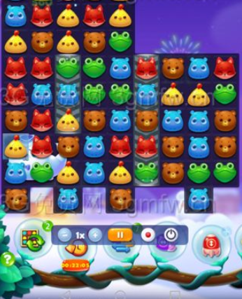 开心消消乐2771关攻略