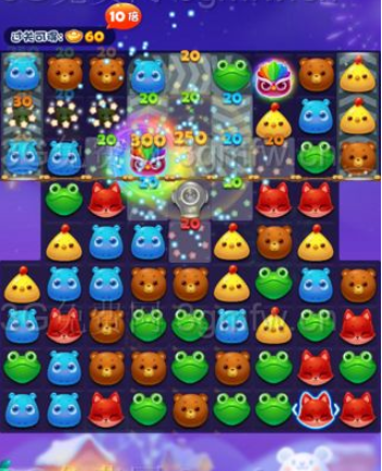 开心消消乐2769关攻略