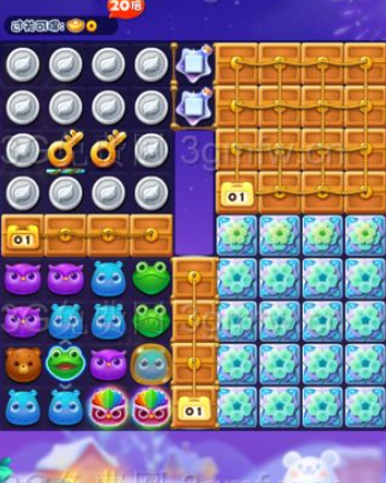 开心消消乐精英关264关怎么过