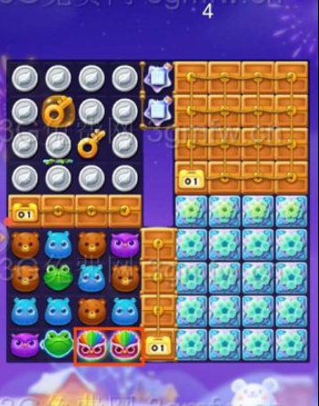 开心消消乐第+264关怎么过