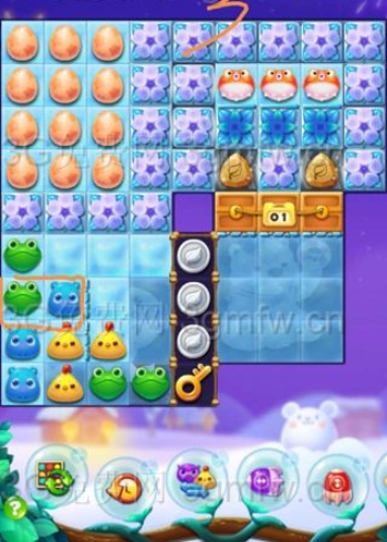 开心消消乐精英关263关攻略