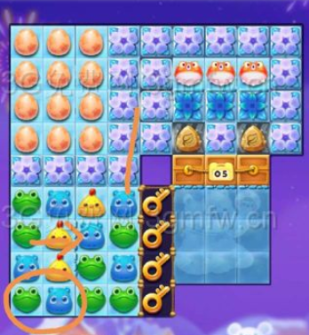 开心消消乐隐藏关263关攻略