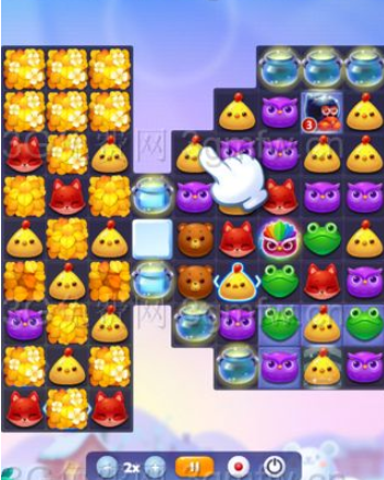 开心消消乐第2757关怎么打