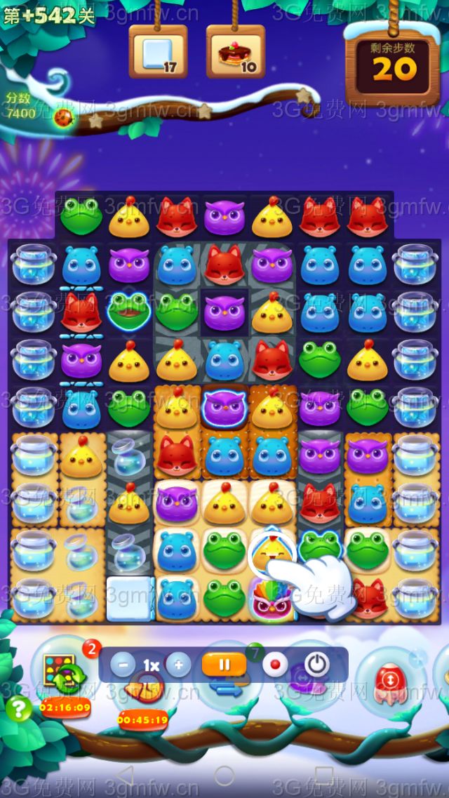 开心消消乐第+542关怎么过
