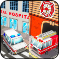 救护车和消防车模拟驾驶游戏