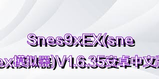 Snes9xEX(snes9xex模拟器)V1.6.35安卓中文版合集