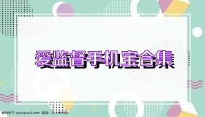 爱监督手机宝合集