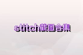 stitch截图合集