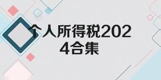 个人所得税2024合集