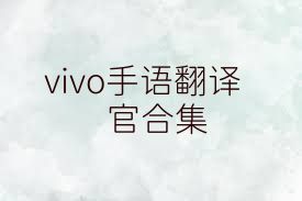 vivo手语翻译官合集