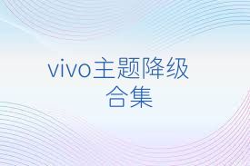 vivo主题降级合集