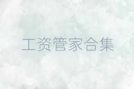 工资管家合集