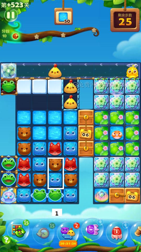 开心消消乐第+523关怎么过